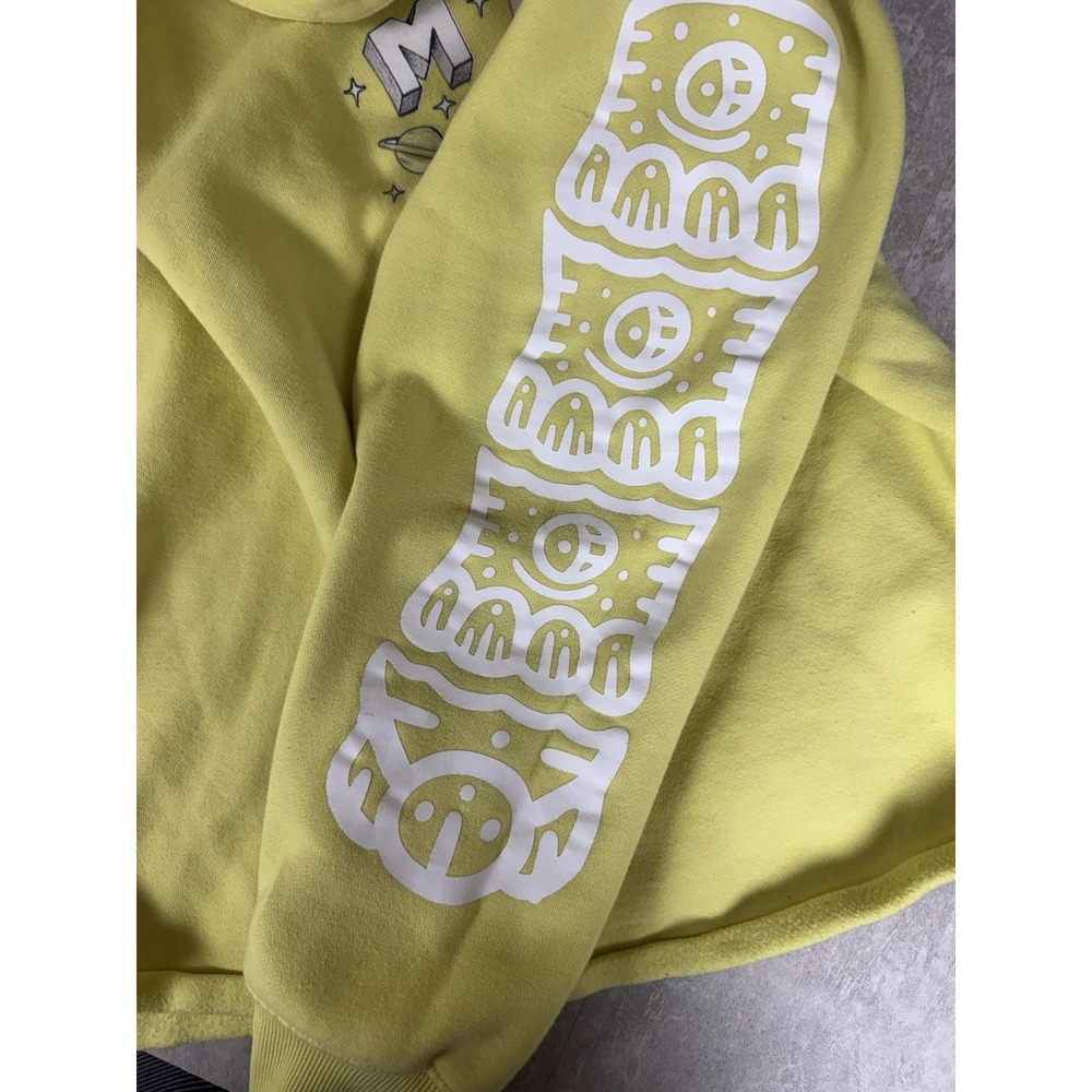 Kodonism x MBM Hoodie Yellow Kodone Graphic Sweatshirt Skater M - Picture 4 of 9
